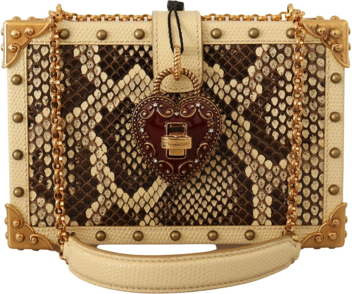 Box Shoulder Clutch Bag Dolce & Gabbana MY HEART