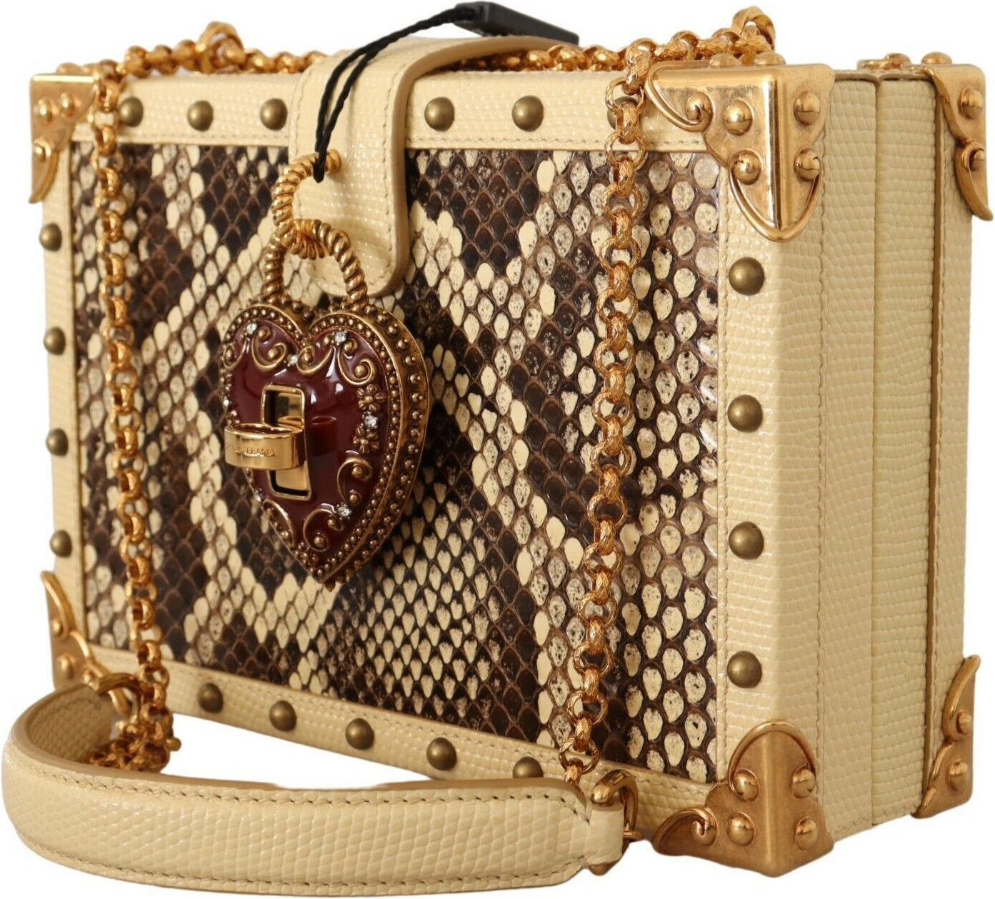 Box Shoulder Clutch Bag Dolce & Gabbana MY HEART