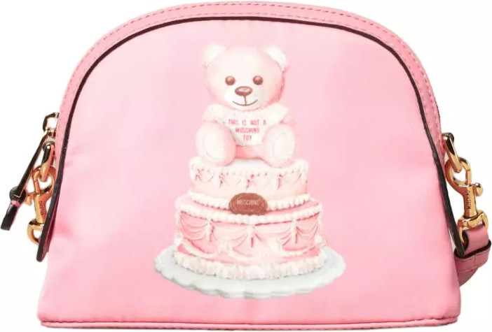 Clutch Moschino Couture! Chic Teddy Bear Print