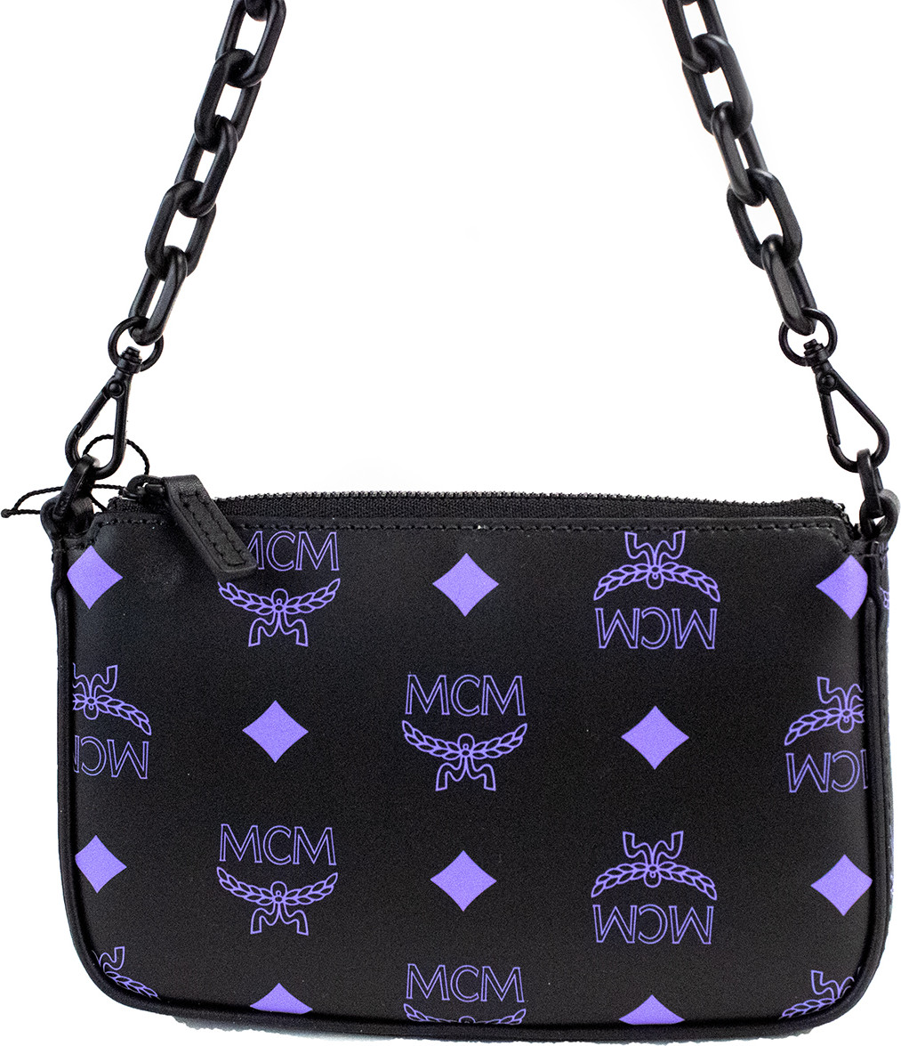 Crossbody Handbag MCM Splash Logo Pouch