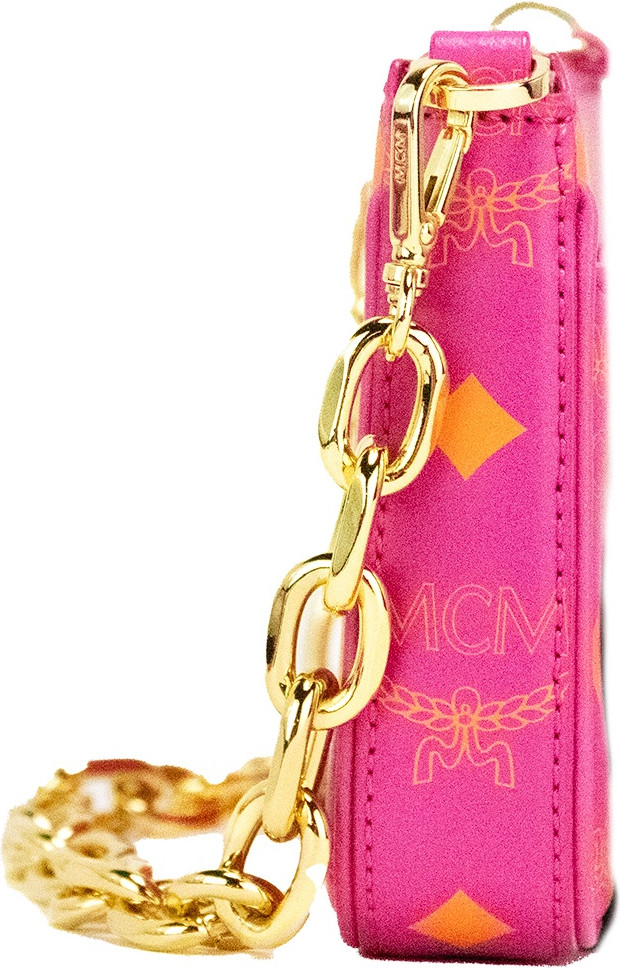 Belbog' sumkasi MCM Splash Logo Silliqcharm Kichik sumka