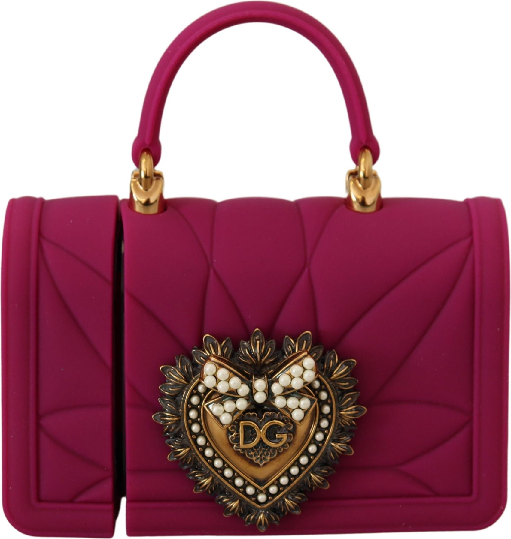 Case Dolce & Gabbana Silicone with Gold Accents