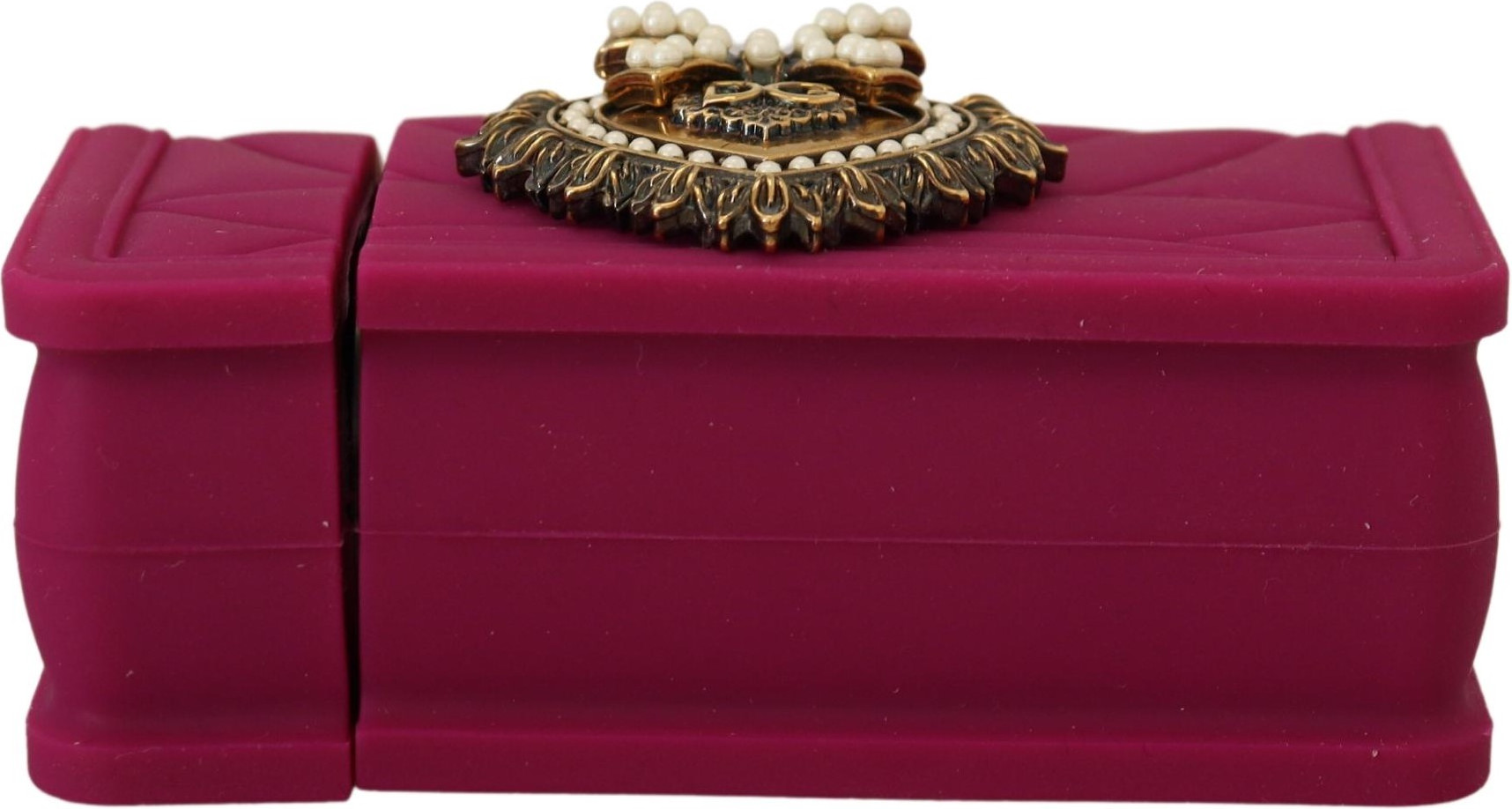 Case Dolce & Gabbana Silicone with Gold Accents