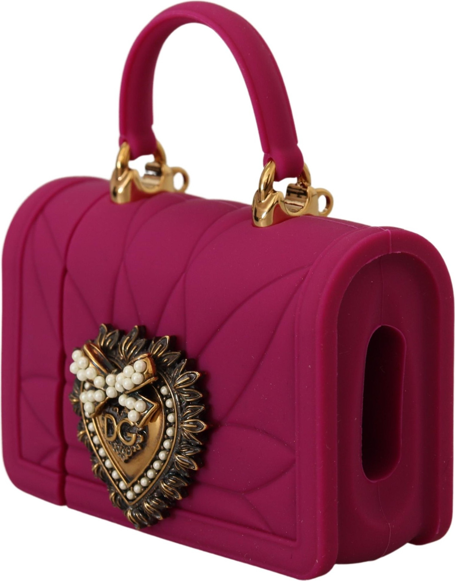 Case Dolce & Gabbana Silicone with Gold Accents