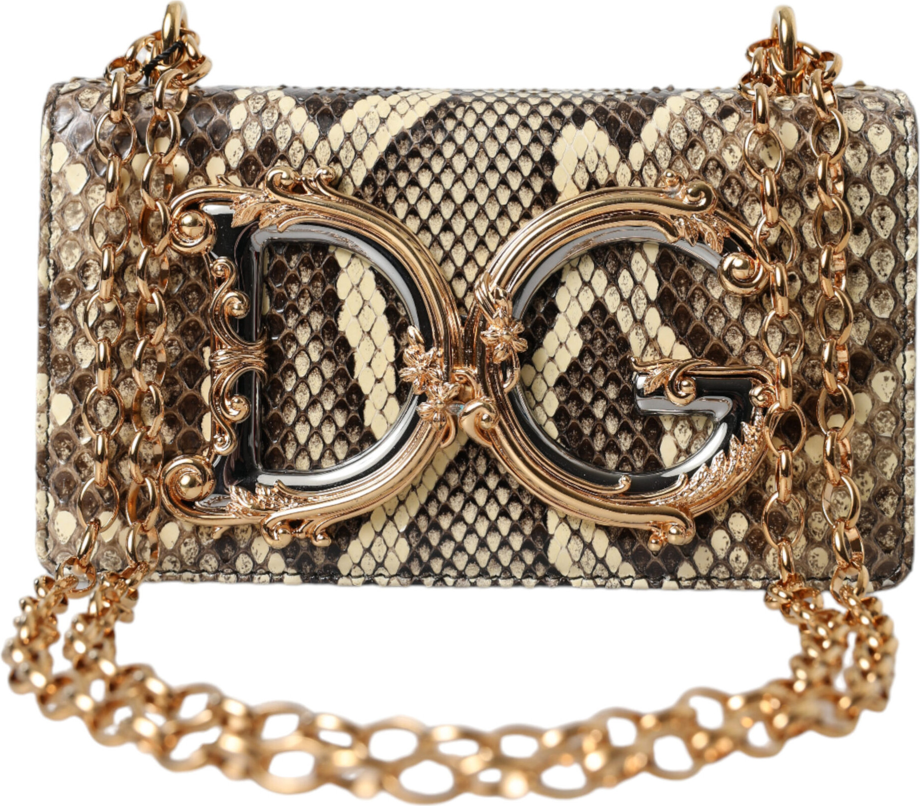 Сумка кросс-боди Dolce & Gabbana Роскошная экзотическая кожа Микро