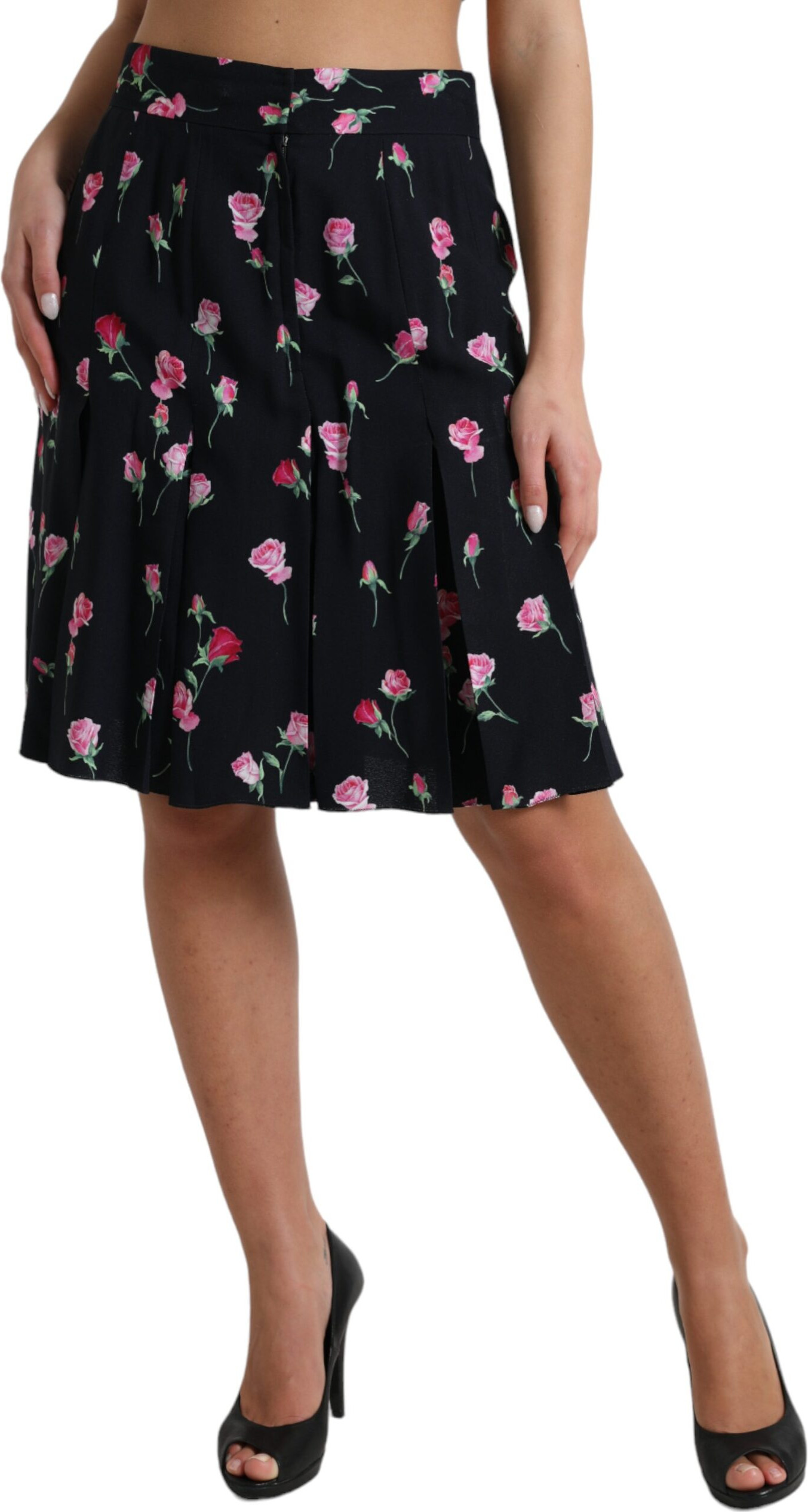 Skirt Dolce & Gabbana Black Rose