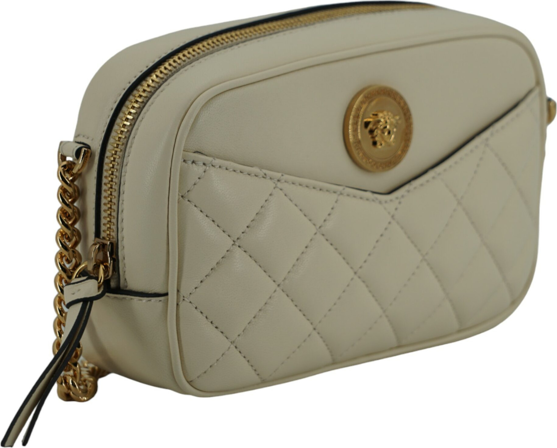 Crossbody Bag Versace Elegant White