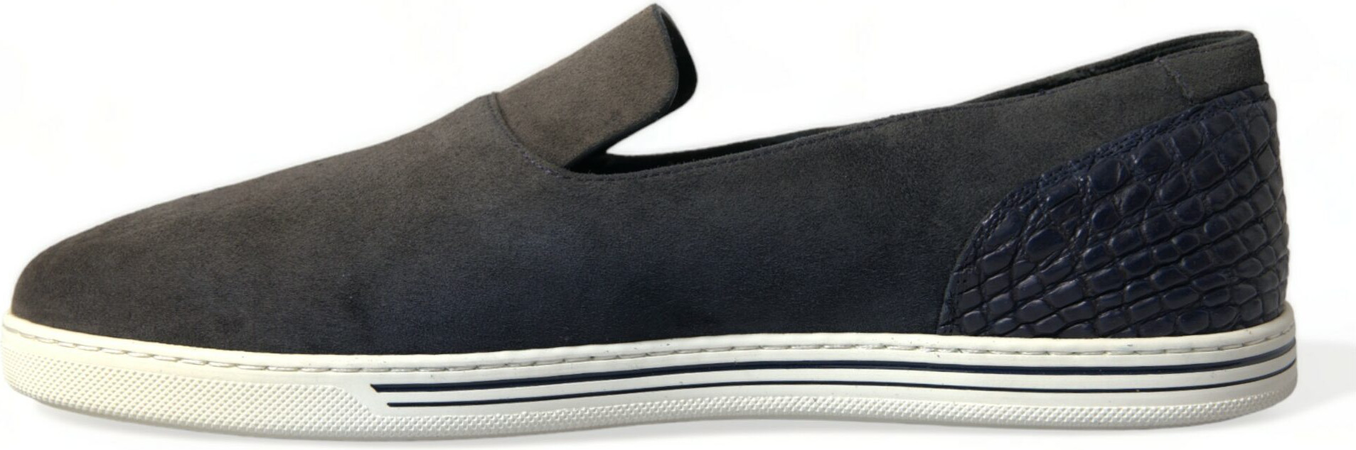 Loafers Dolce & Gabbana Moviy Zamsha