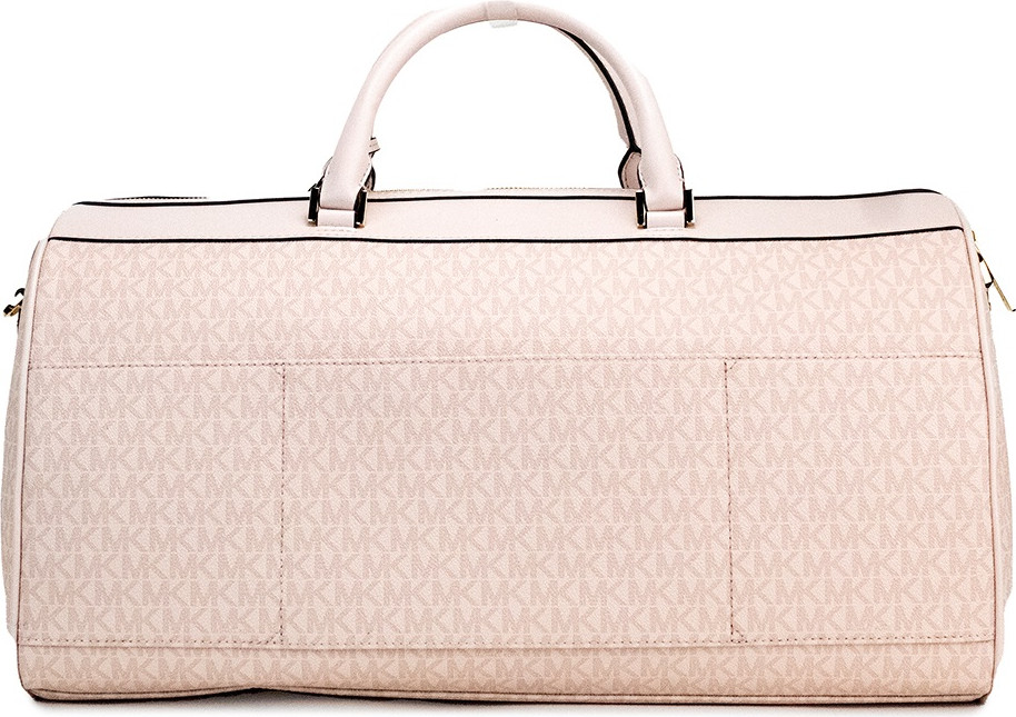 Michael Kors Duffel Bag Sayohat uchun XL To'q Pudra Blush