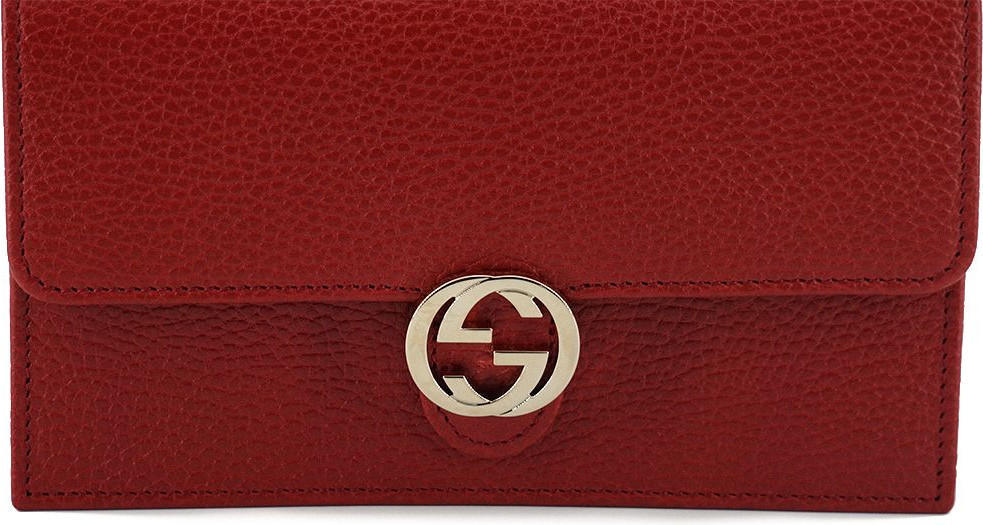 Сумка через плечо Gucci Элегантная Красная Кожа