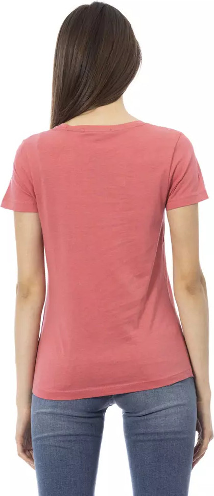 Футболка Trussardi Multicolor Хлопковая женская футболка