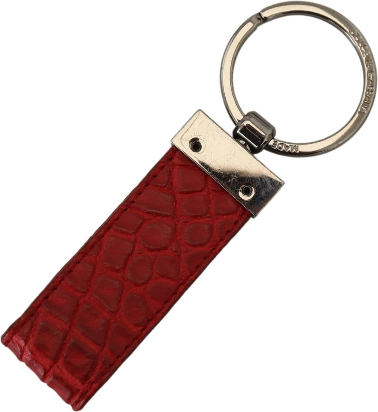 Accessory Leather Keychain Dolce & Gabbana