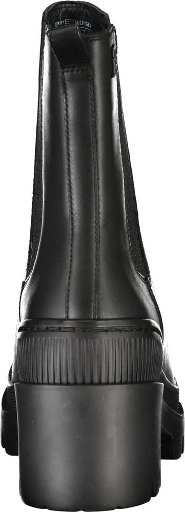 Black Polyester Boot Tommy Hilfiger