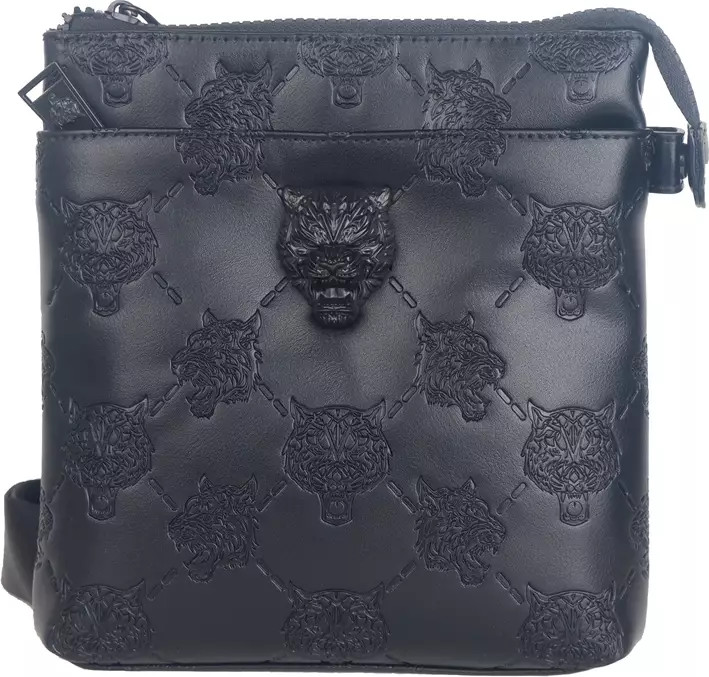 Messenger Bag Plein Sport Zamokdan Yasalgan Sun'iy Teridan Sport Sumkasi