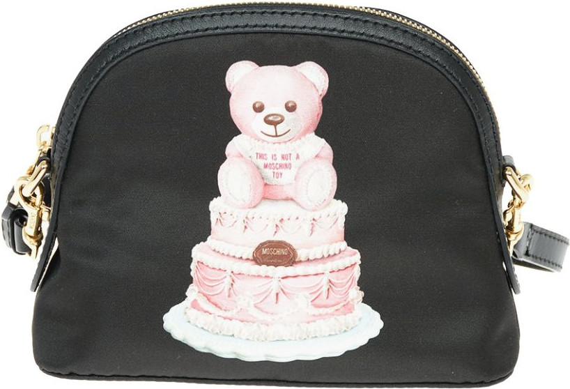Clutch Moschino Couture! Chic Teddy Bear Print