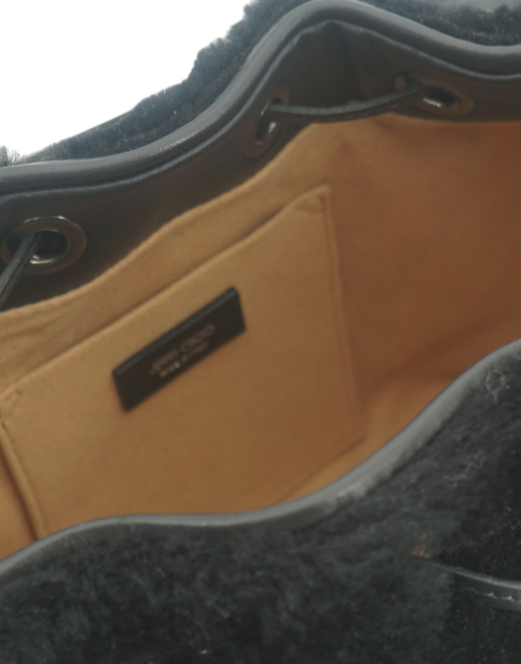 Сумка Jimmy Choo JUNO/S SHEARLING W/CHOO