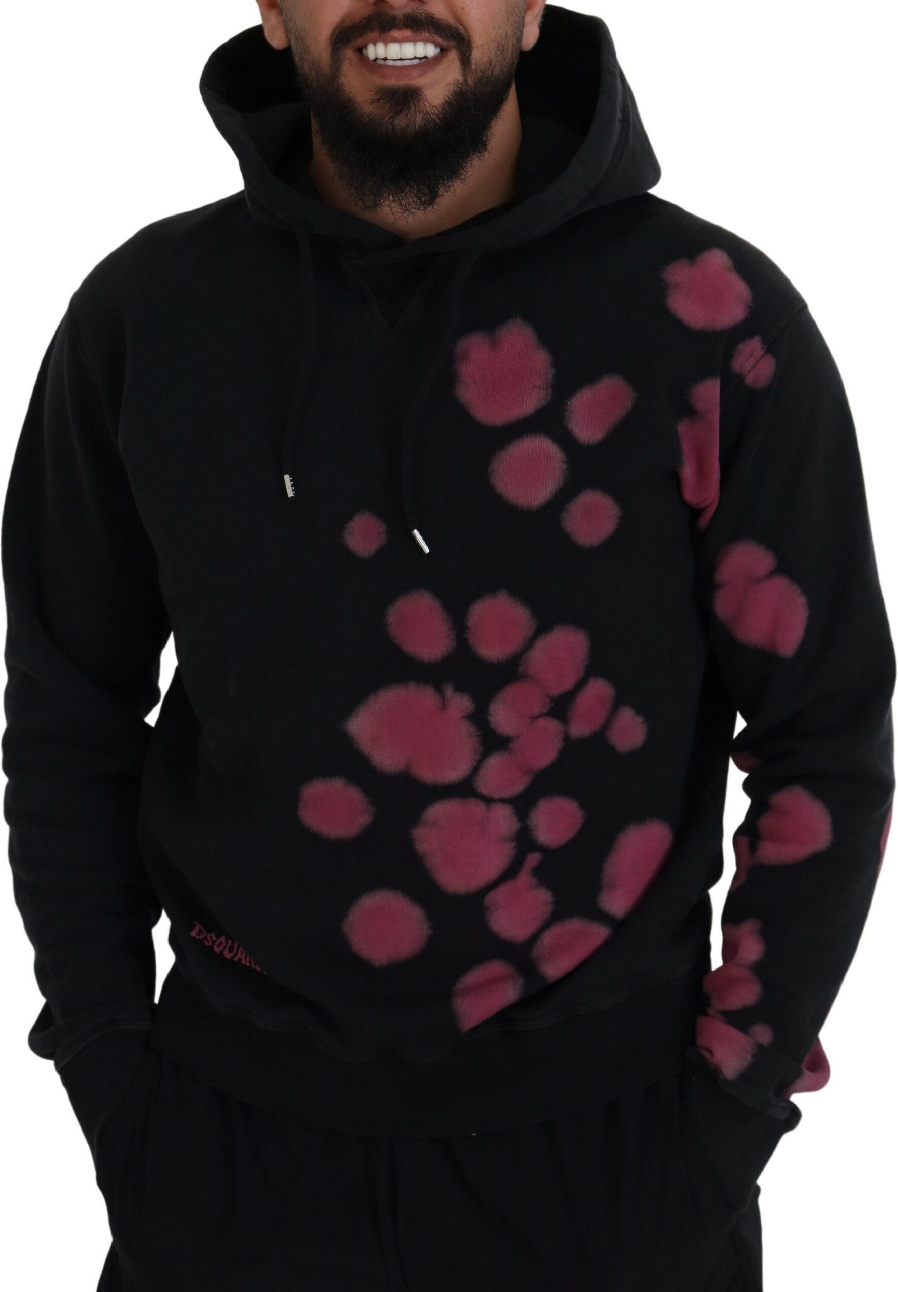 Свитшот Dsquared2 Black Tie Dye