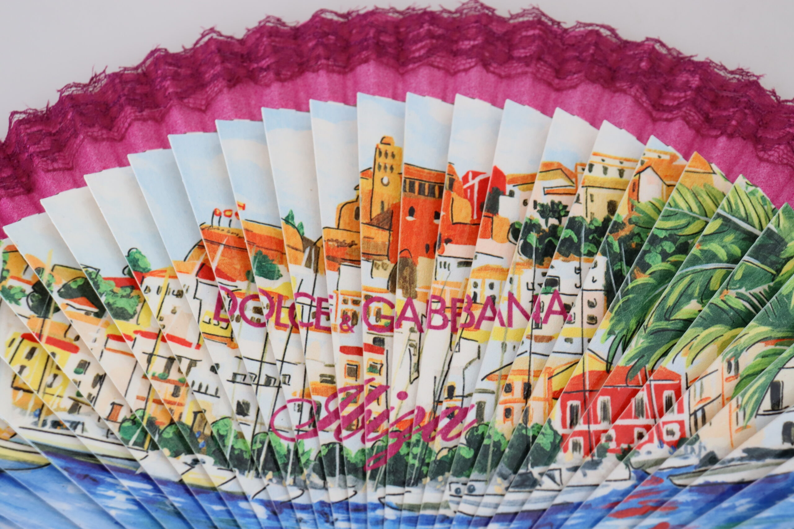 Dekorativ katlanadigan qo'l yelpig'i Dolce & Gabbana