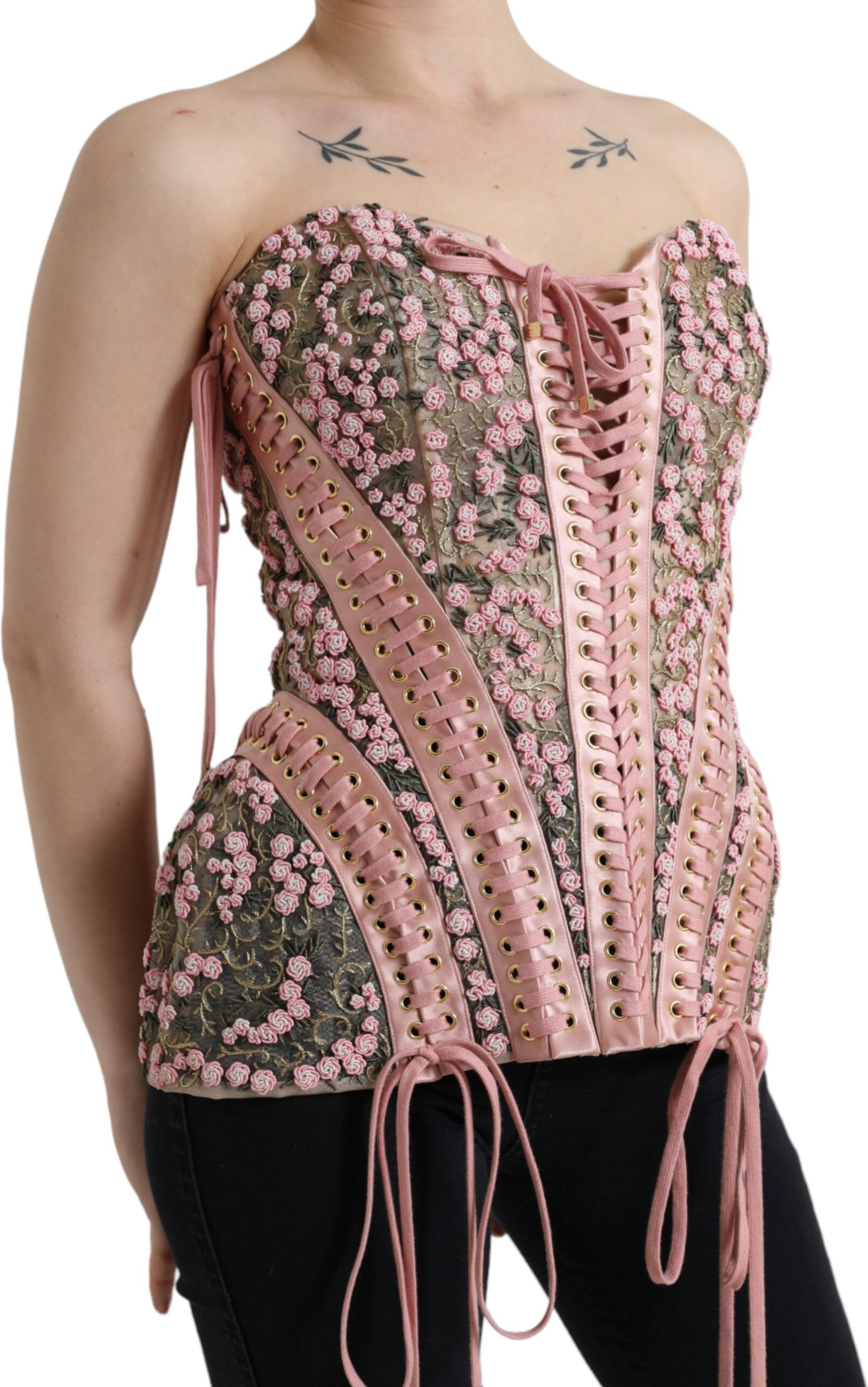 Dolce & Gabbana Korsetli Bustyer Top