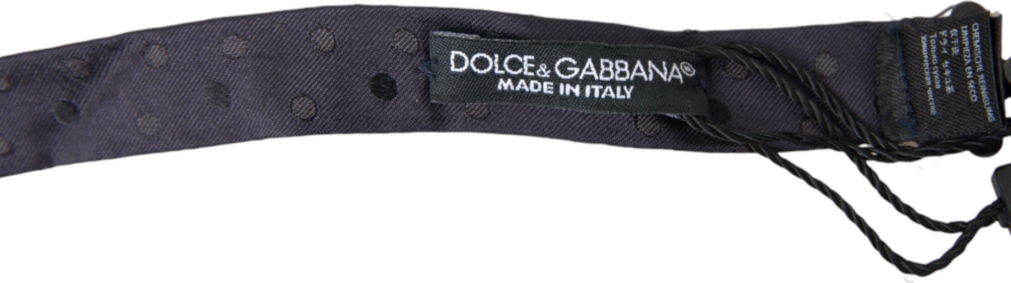 Bow Tie Dolce & Gabbana Blue Polka Dot