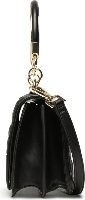 LOVE MOSCHINO Kuymali Sun'iy Teridan Tikilgan Shapka-sumkasi