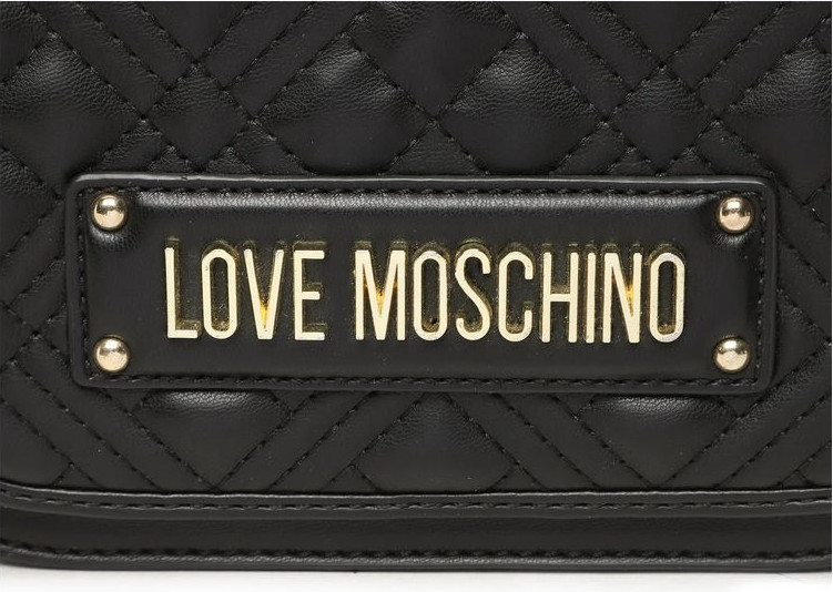 LOVE MOSCHINO Kuymali Sun'iy Teridan Tikilgan Shapka-sumkasi