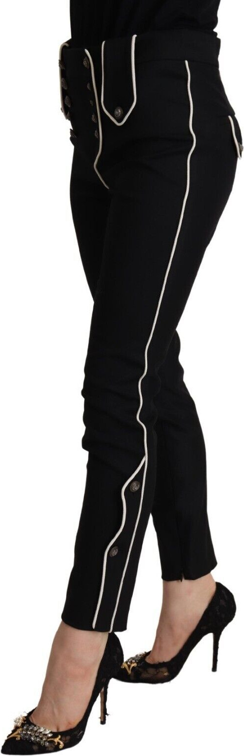 Брюки с зауженным кроем Slim Fit Dolce & Gabbana