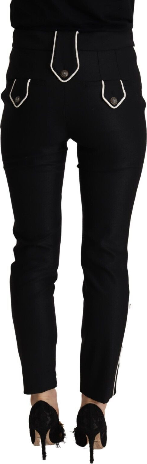 Брюки с зауженным кроем Slim Fit Dolce & Gabbana