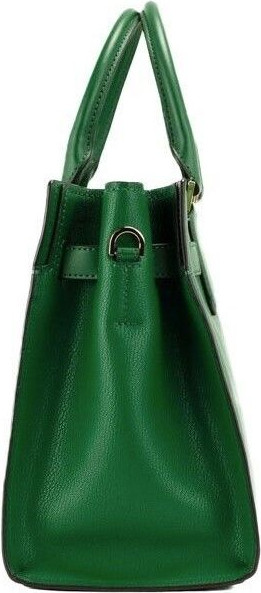 Сумка-саквояж Michael Kors Hamilton Medium Jewel Green из натуральной кожи с ремешком через плечо