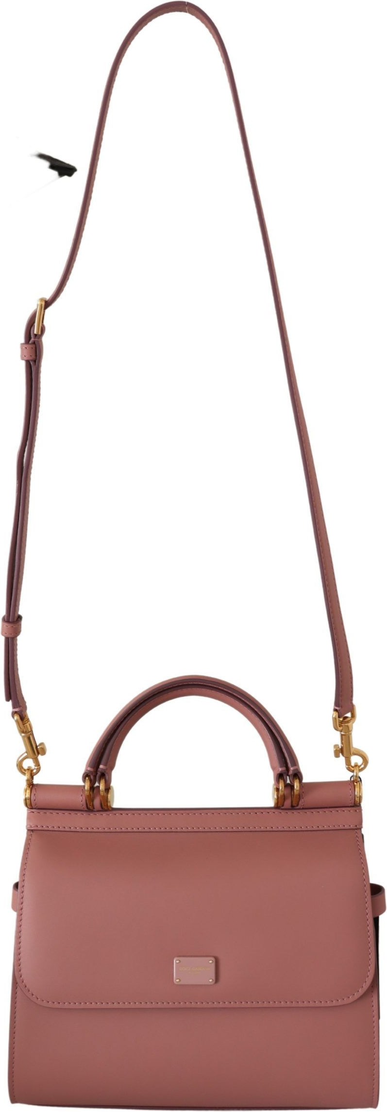 Сумка-саквояж Dolce & Gabbana Sicily Medium из кожи