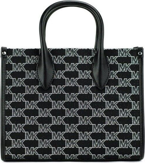 Michael Kors Mirella kichik fermuarli xarid qilish uchun sumka-tote, zamashka sumka