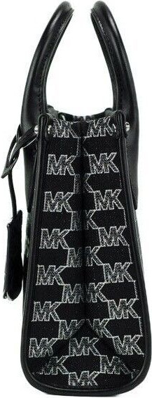 Michael Kors Mirella kichik fermuarli xarid qilish uchun sumka-tote, zamashka sumka