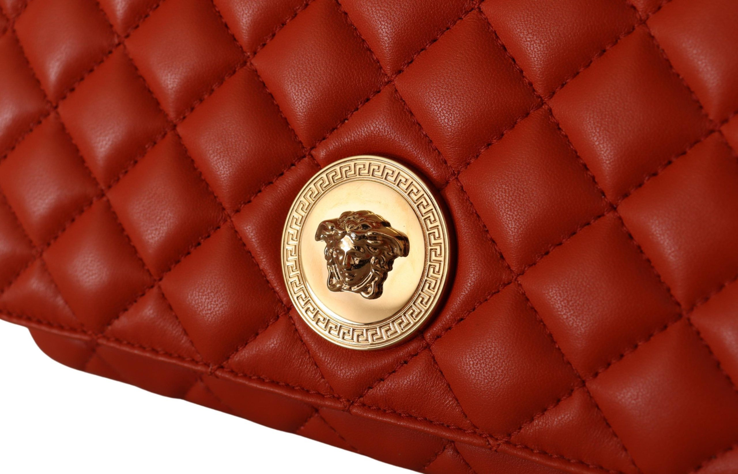 Сумка через плечо Versace Элегантная Красная Кожа Наппа