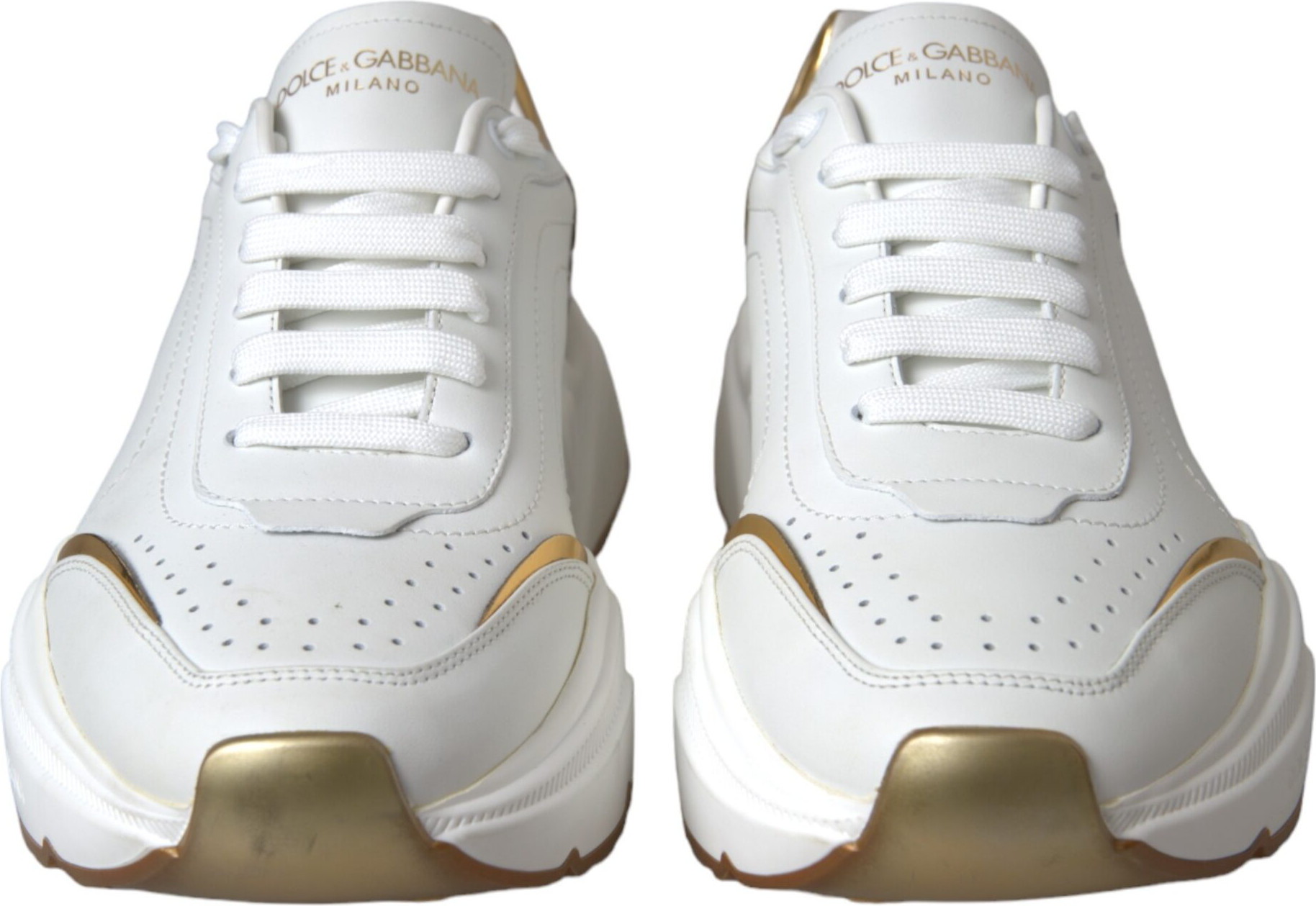 Leather Sneakers Shoes Dolce & Gabbana