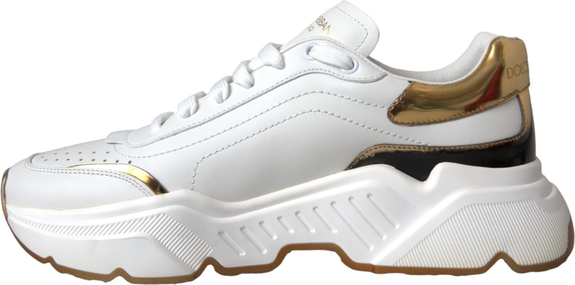Leather Sneakers Shoes Dolce & Gabbana