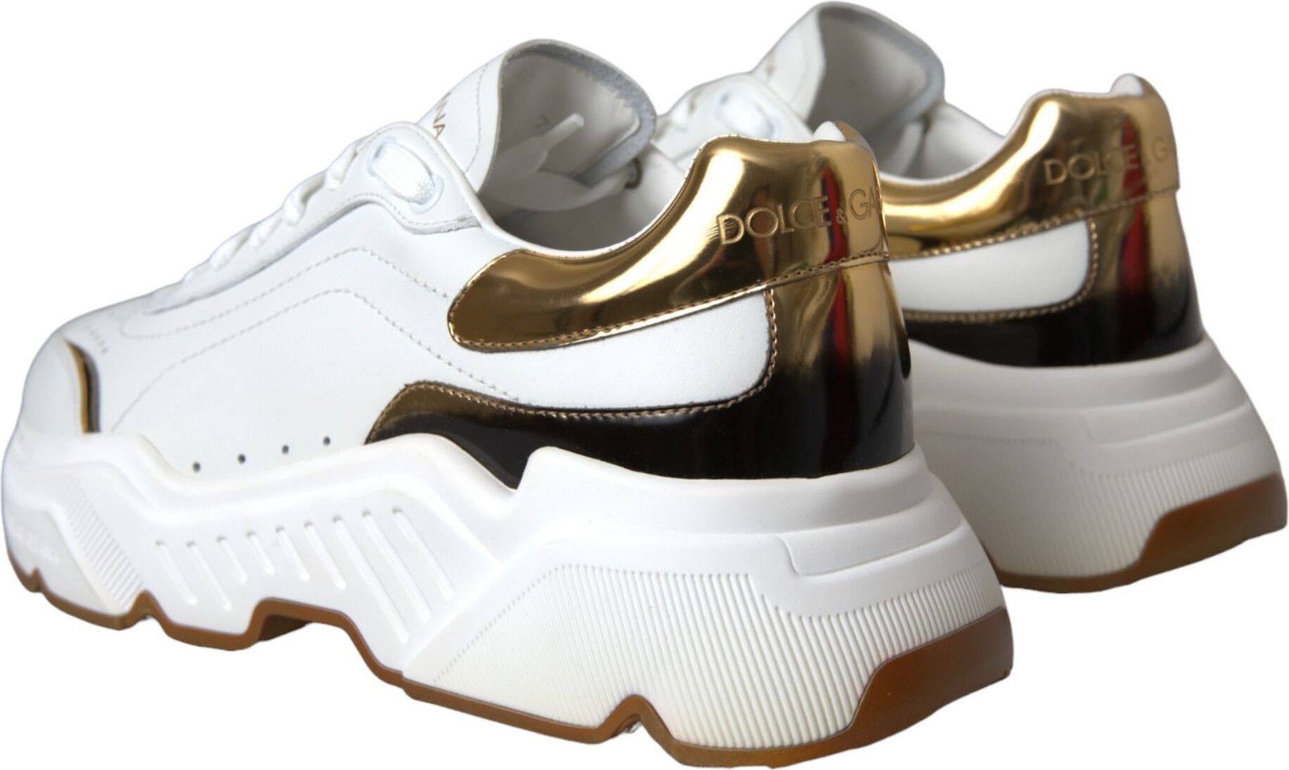 Leather Sneakers Shoes Dolce & Gabbana