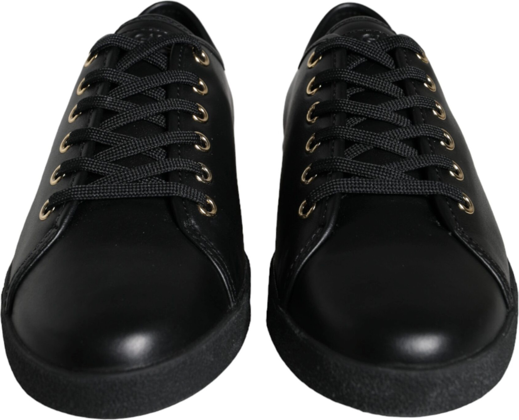 Sneakers Dolce & Gabbana Black Gold Leather Classic