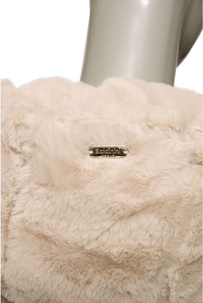 Beige Polyester Women Jacket