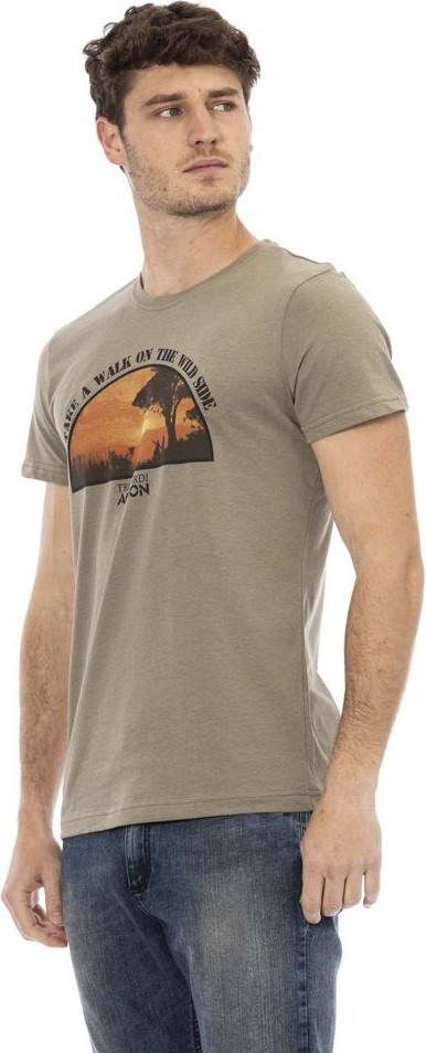 T-Shirt Trussardi Green Cotton