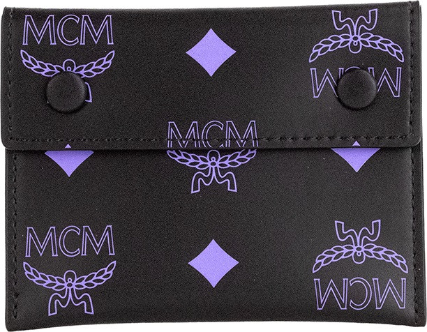 Clutch MCM Color Splash Large Visetos Logosi Tuvli Charmli Sumka 3 ta 1 Trio