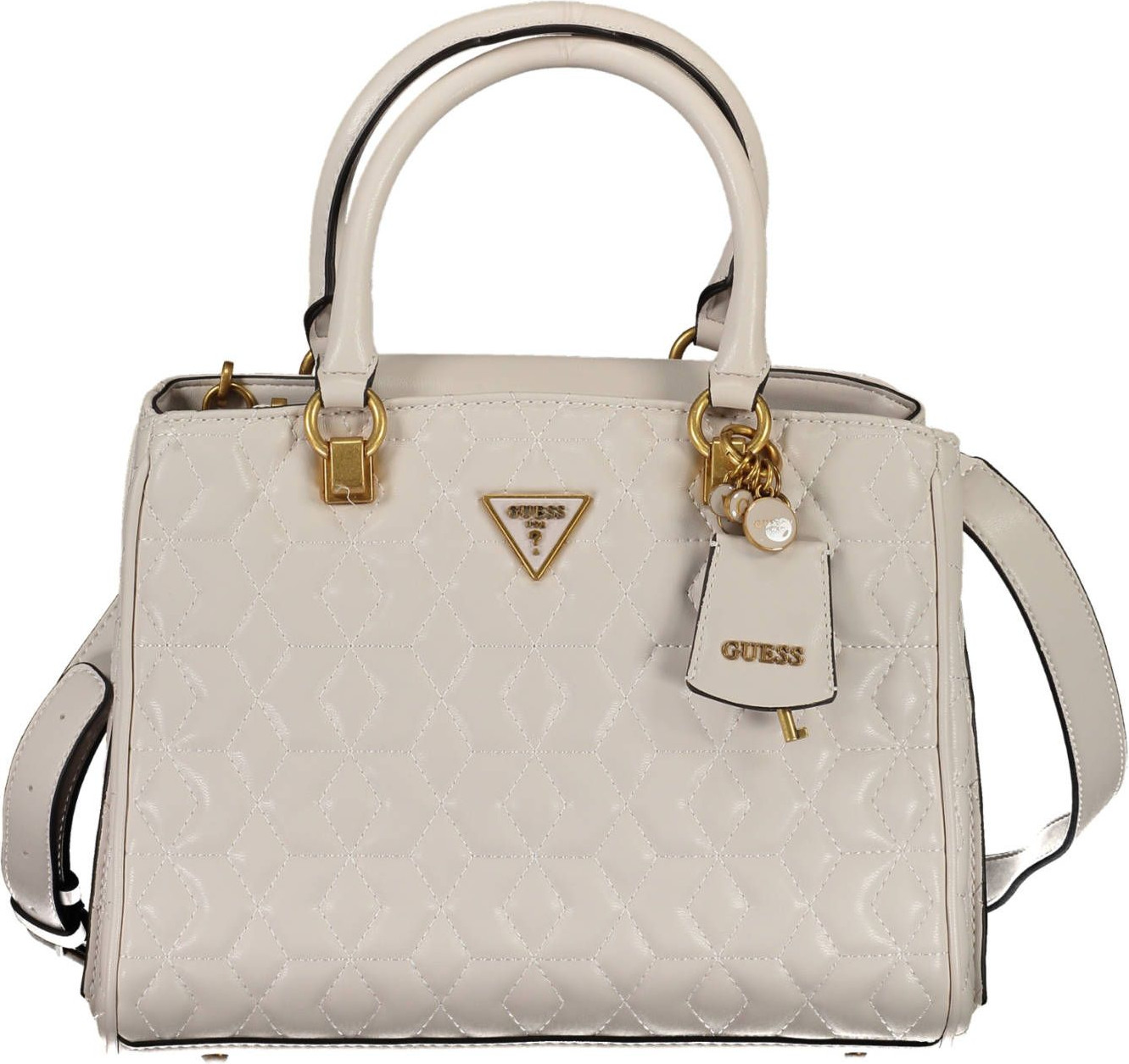 Handbag Guess Shoes White Polyurethane