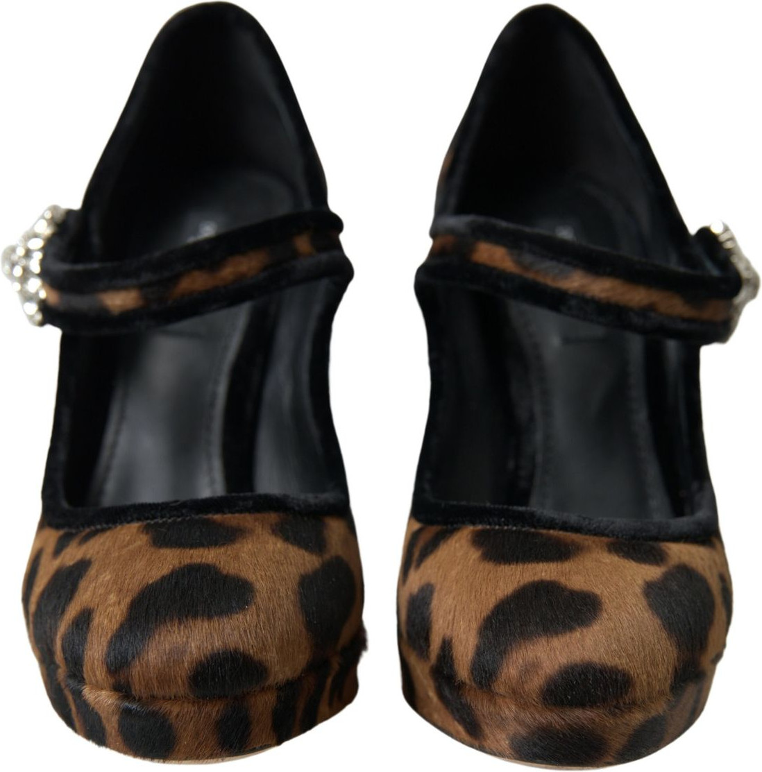 Dolce & Gabbana Leopard Heel Zamshli tuflilar