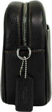 Crossbody Camera Handbag Coach Jamie Medium Dog Motif Pebbled Leather
