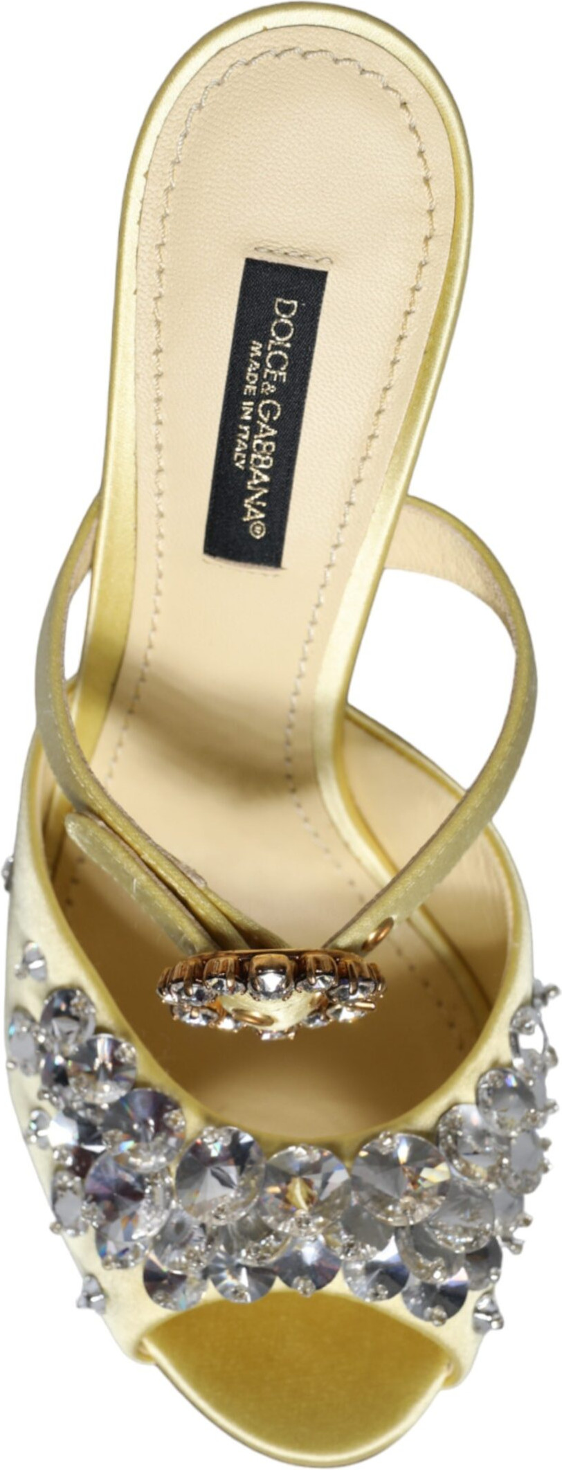 Shoes Dolce & Gabbana Satin Crystal Sandals