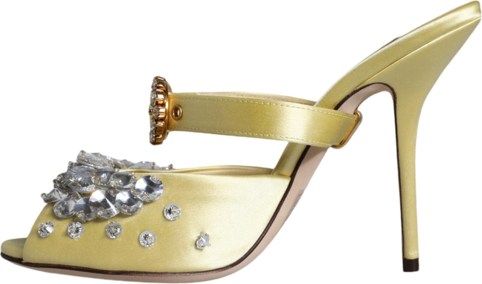 Shoes Dolce & Gabbana Satin Crystal Sandals