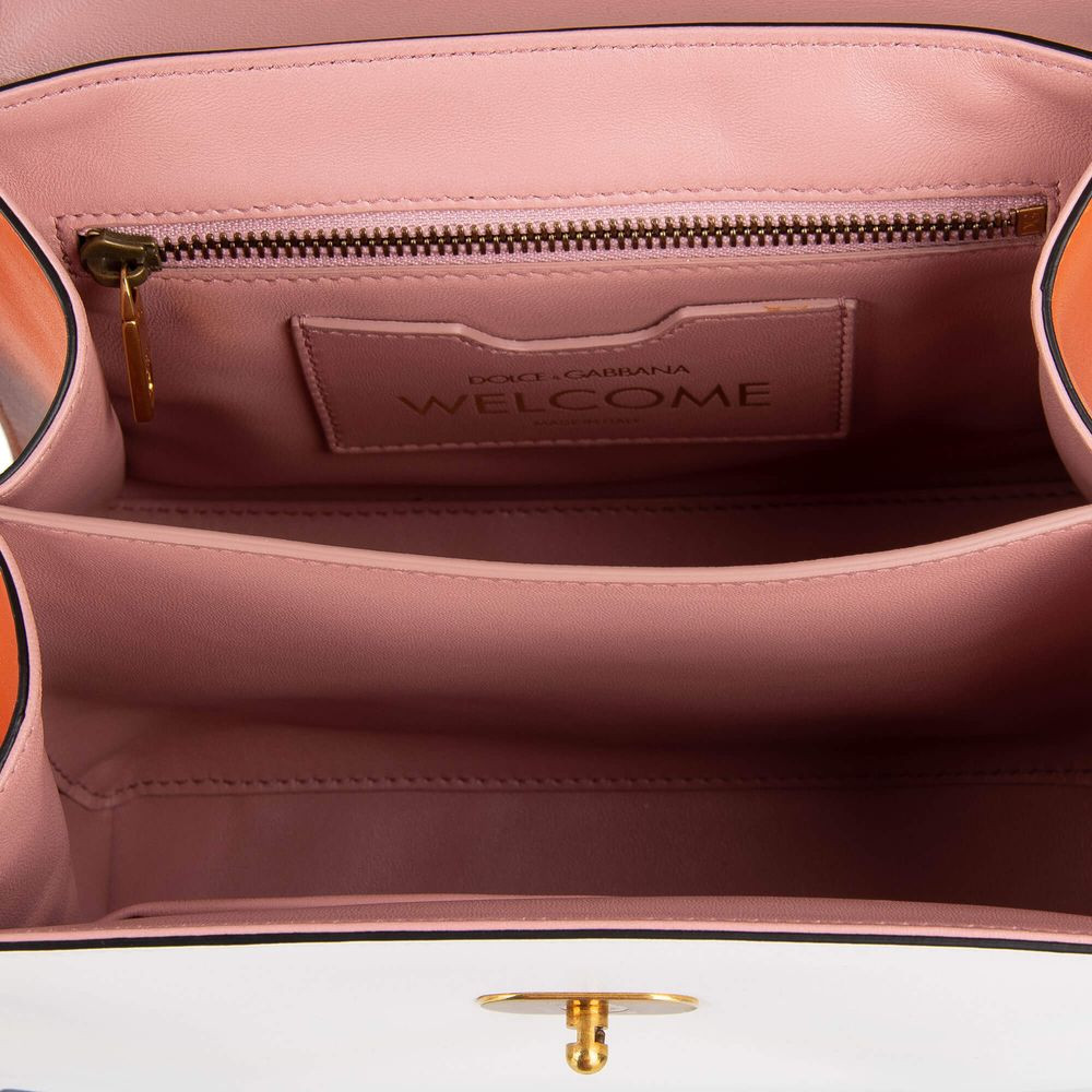 Сумка Dolce & Gabbana Мультицветная Кожаная Di