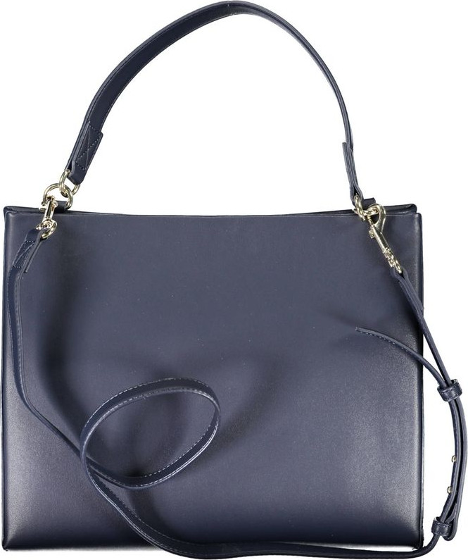 Handbag Tommy Hilfiger Blue Polyethylene