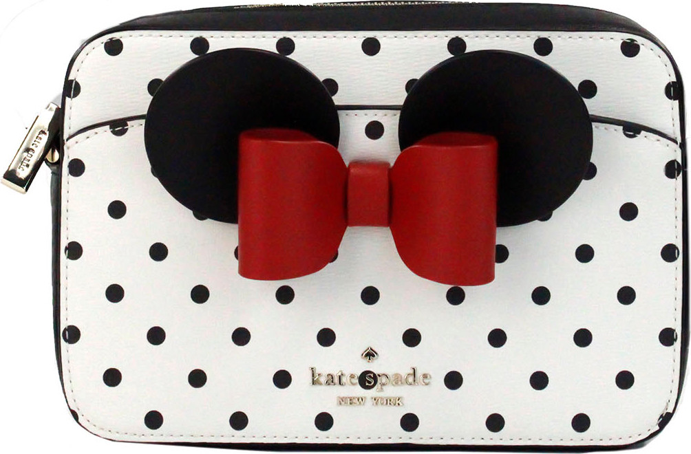 Crossbody Camera Bag Kate Spade Disney Minnie Mouse Polka Dot Printed
