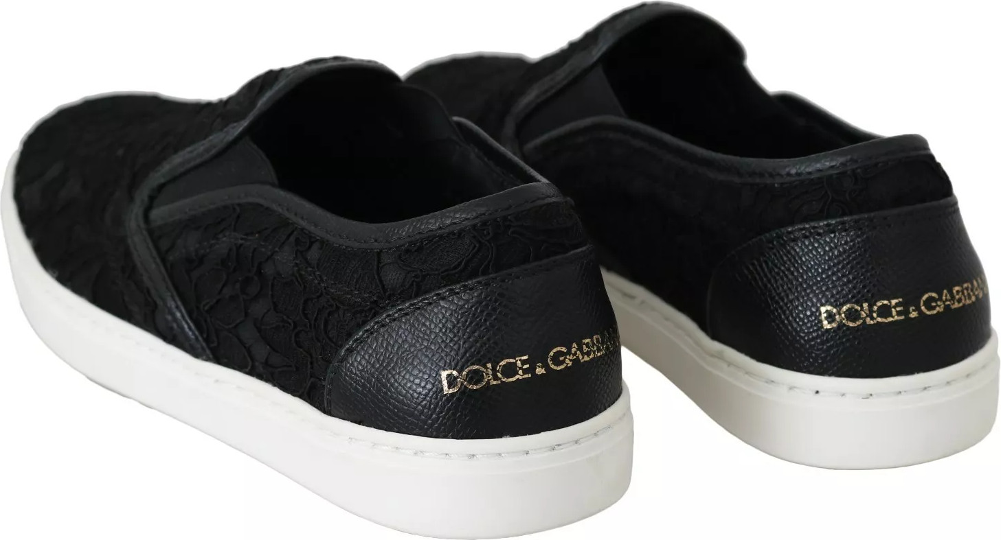 Кеды слипоны Dolce & Gabbana