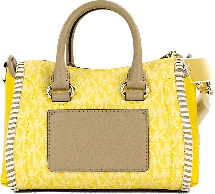 Michael Kors Carine turli xil rangdagi qo'lda ushlab yuriladigan sumkasi